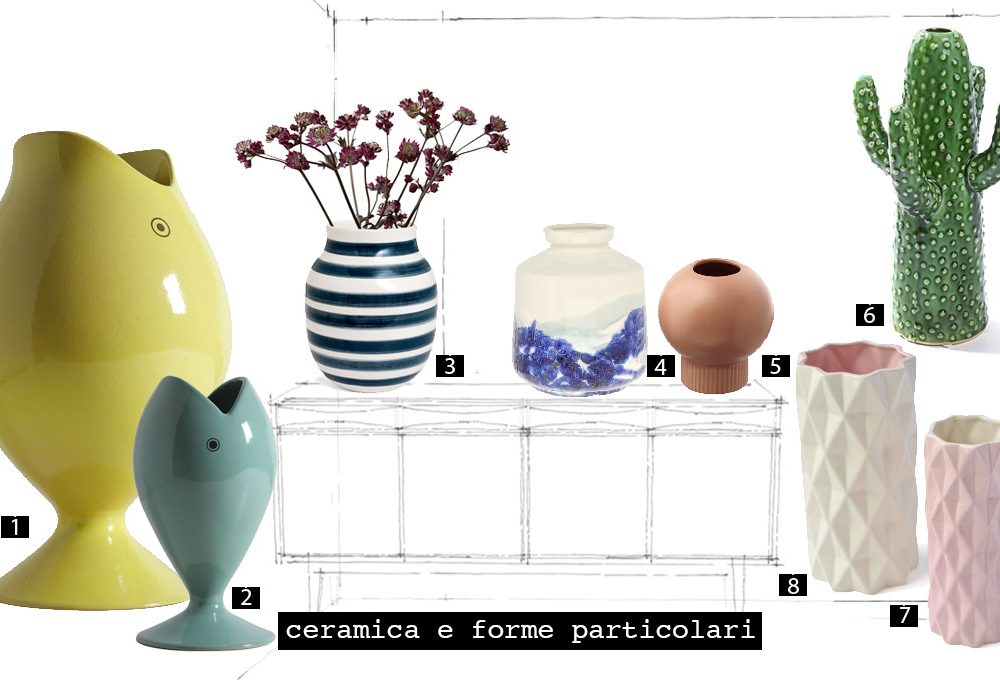 I vasi, nuovi oggetti del desiderio per l’home décor