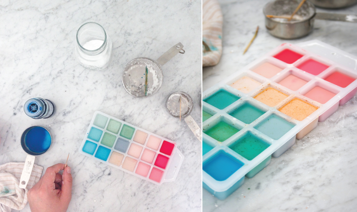 CasaFacile VDaveri acquerelli DiY multicolore