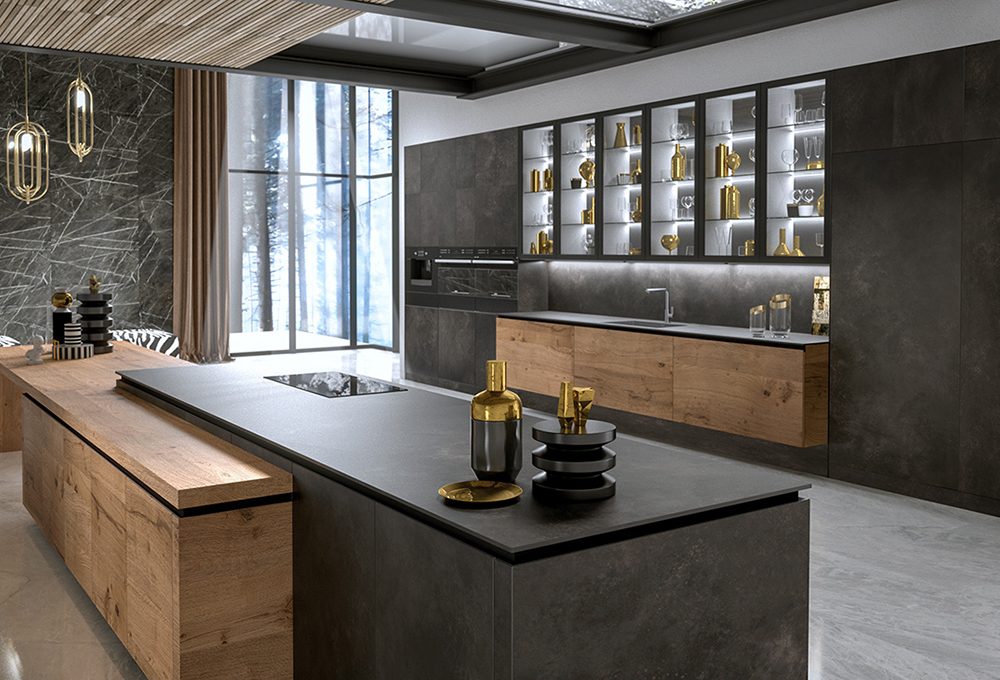 La cucina perfetta per gli showcooking casalinghi