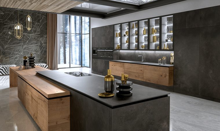La cucina perfetta per gli showcooking casalinghi
