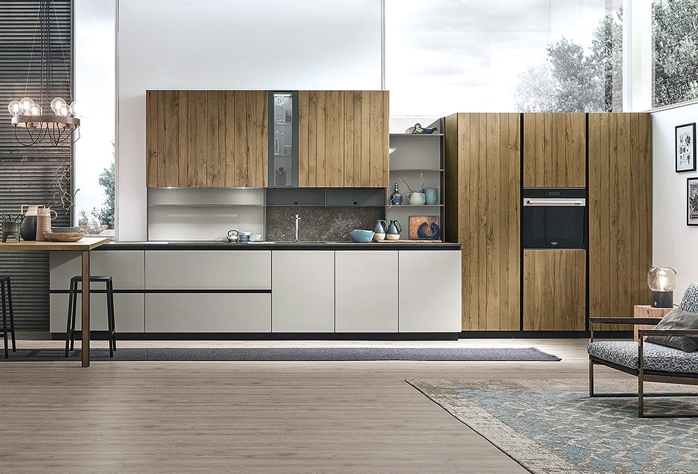 Come arredare una cucina stretta e lunga