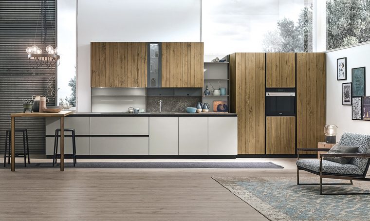 Come arredare una cucina stretta e lunga