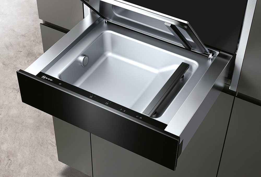 Conservazione dei cibi: il cassetto per il sottovuoto