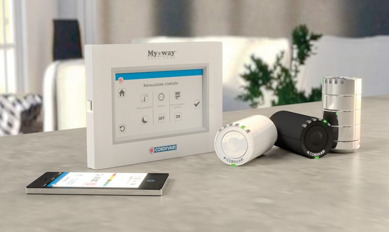 Le testine termostatiche elettroniche ‘My Head’ di Cordivari si aggiudicano il Silver A’ Design Award