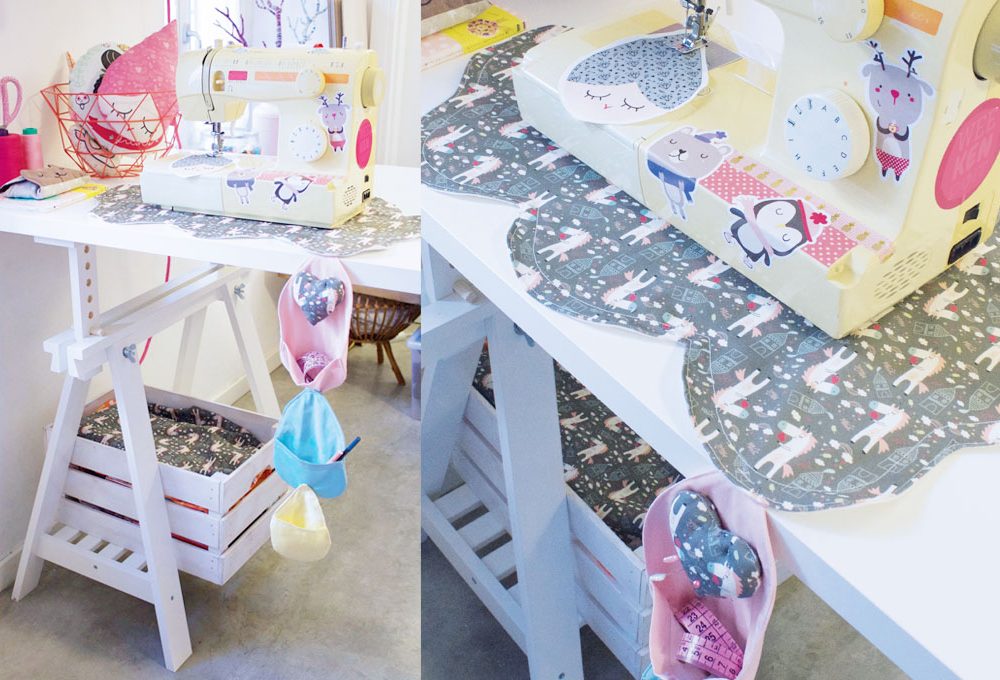 Come realizzare un tappetino da cucito accessoriato