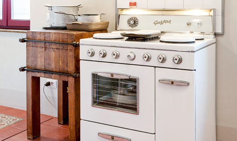 L’impianto a gas a norma per la cucina vintage
