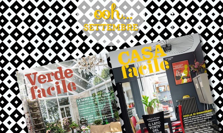 CasaFacile: il numero di settembre 2018