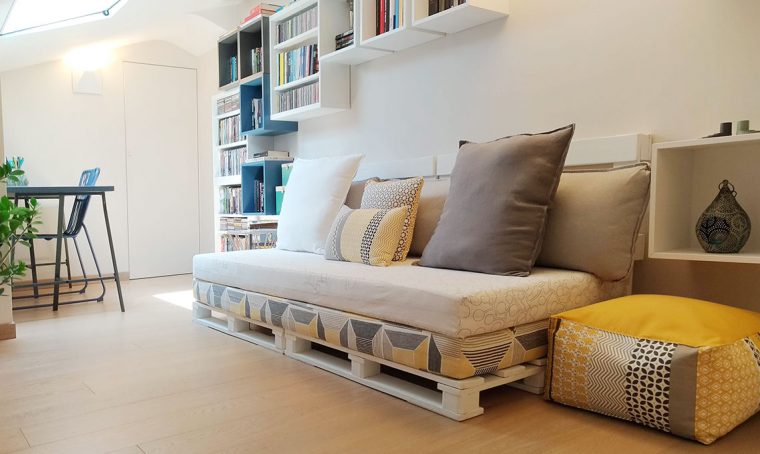Come realizzare un divano fai da te con i pallet