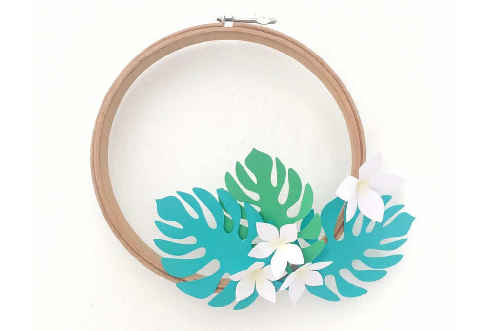 Decora con la carta: crea un angolo tropicale in casa