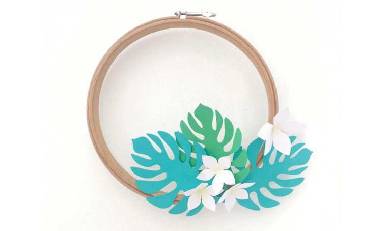 Decora con la carta: crea un angolo tropicale in casa