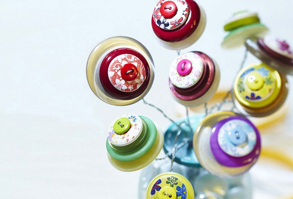 5 idee ‘fai da te’ con i bottoni