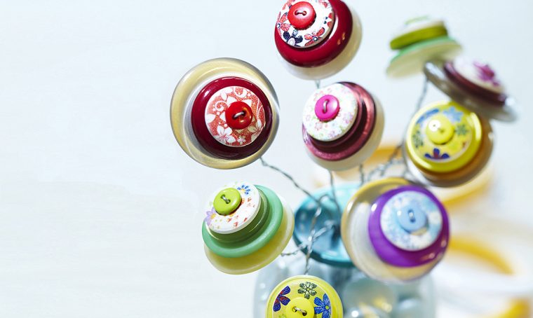 5 idee ‘fai da te’ con i bottoni