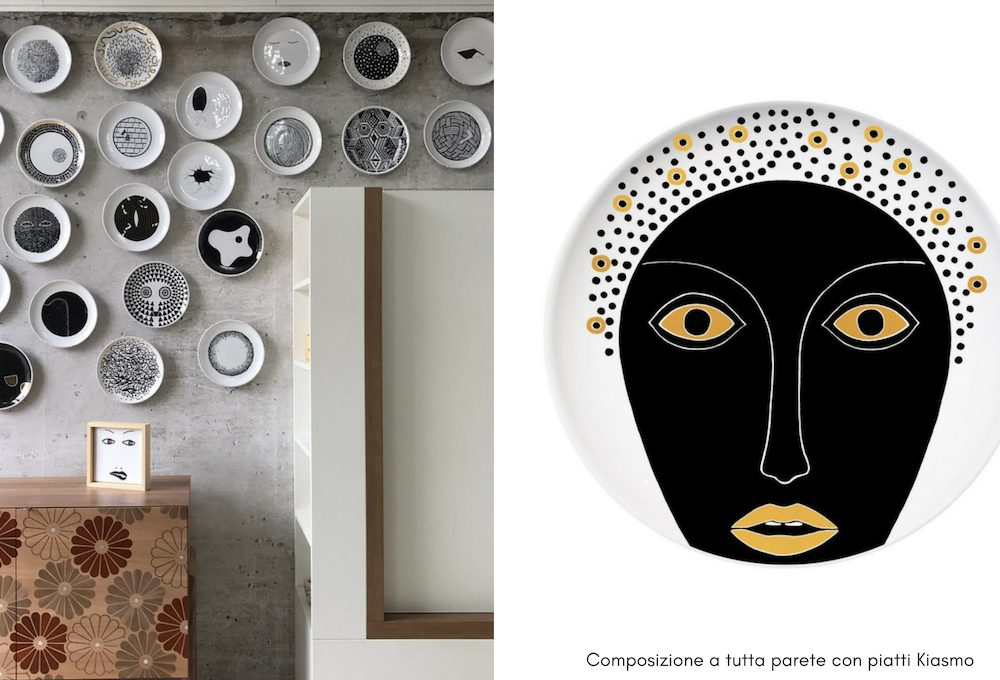4 consigli per decorare le pareti con i piatti