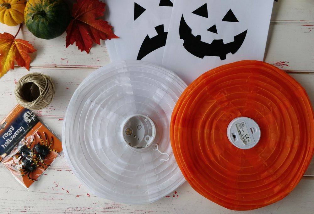Halloween: trasforma una lanterna cinese in una perfetta Jack O’ Lantern