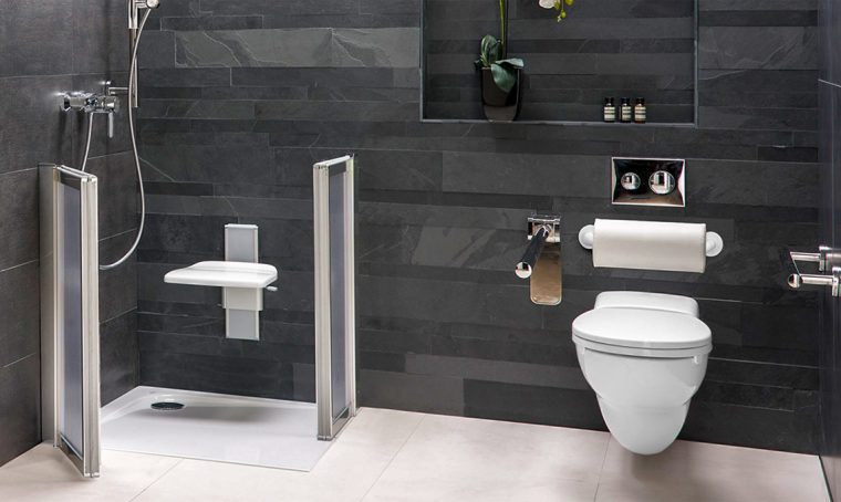 Il bagno accessibile e di design