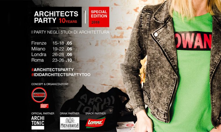 Architectsparty 2018 a Roma
