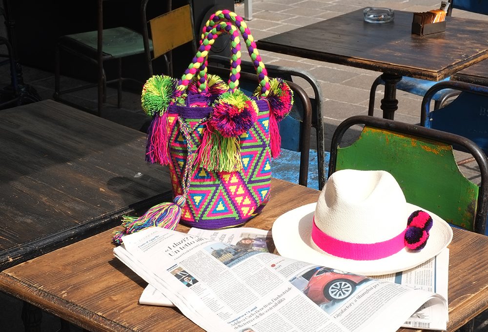 Mochila Milano: design e artigianato colombiano