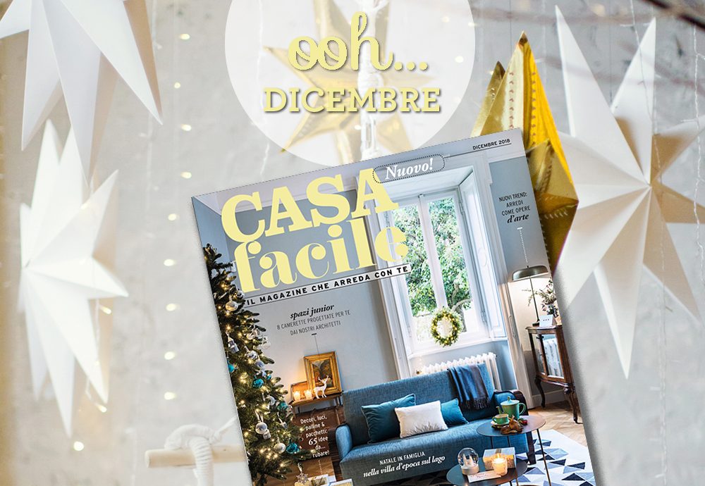 CasaFacile: il numero di dicembre 2018
