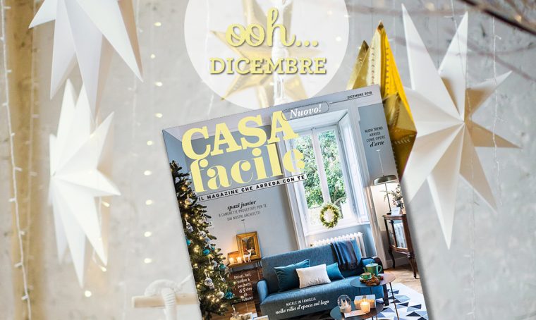 CasaFacile: il numero di dicembre 2018