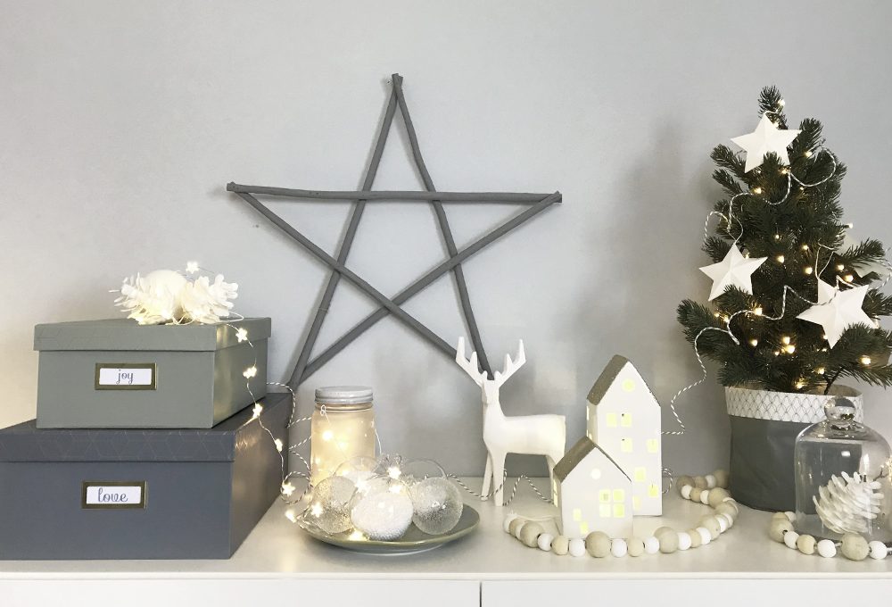 Natale: la credenza si veste a festa