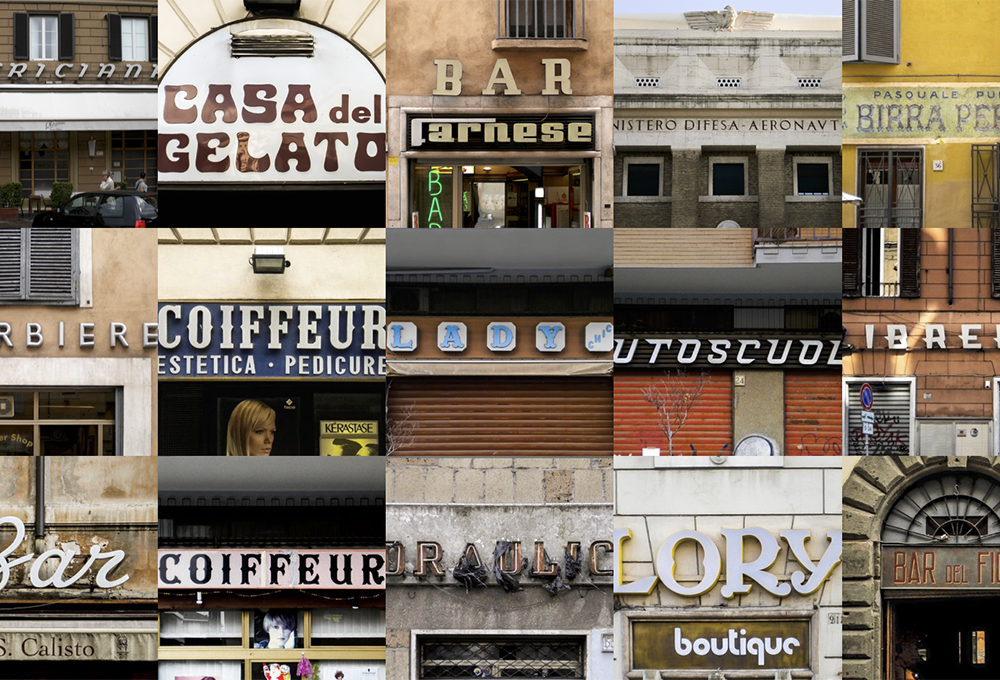 Il lettering urbano nelle città italiane