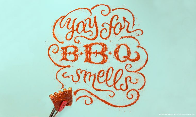 Tendenza Food Typography