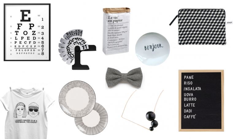Natale di design: 10 idee regalo in Black & White