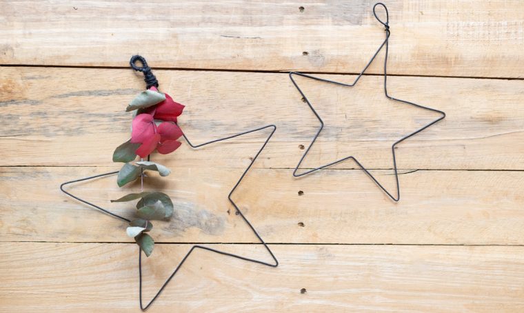 Come realizzare decorazioni natalizie in fil di ferro