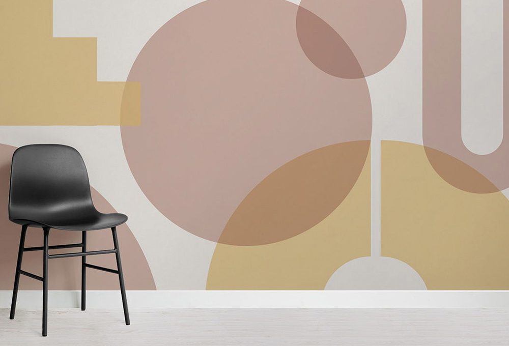 Le carte da parati di MuralsWallpaper ispirate al Bauhaus