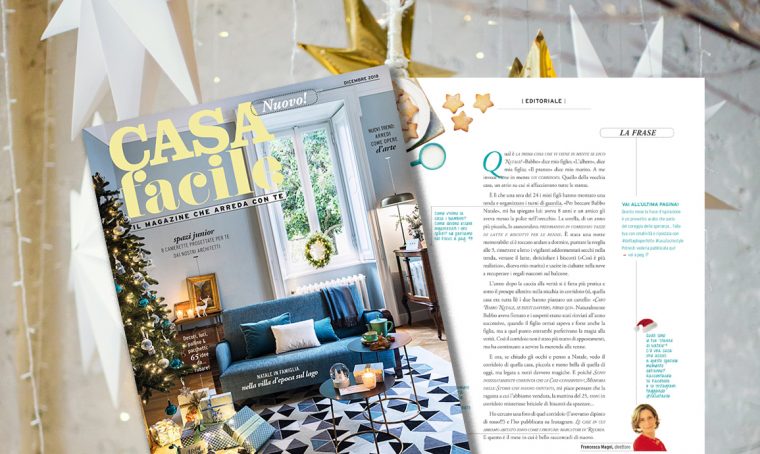 CasaFacile di dicembre: l’editoriale del direttore