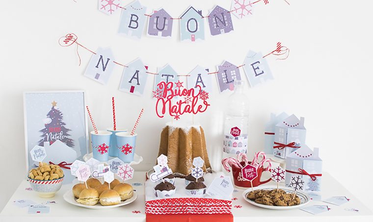 Come decorare la tavola per la merenda di Natale