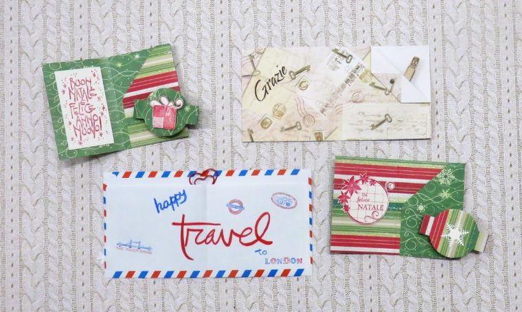 Natale: buste fai-da-te per Gift card e doni in denaro