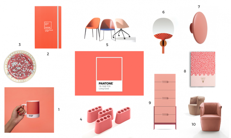10 idee regalo in Living Coral, il colore Pantone 2019