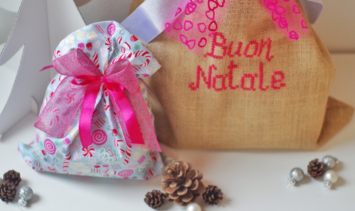 CasaFacile_MMissoni_regali Natale_Sacchetti di stoffa e juta per i regali di Natale