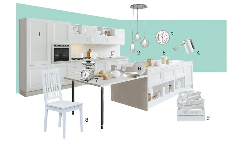 Mercatone Uno: la cucina reinterpreta lo stile classico