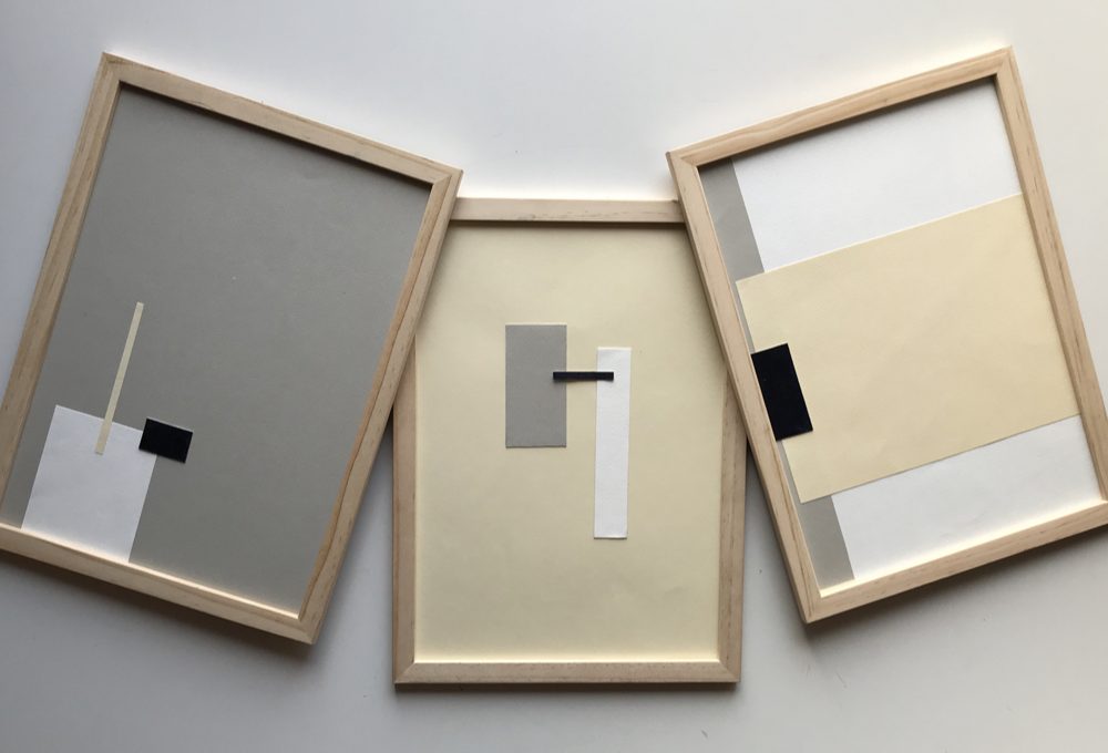 Decorare le pareti con il ‘trittico minimalista’ fai-da-te