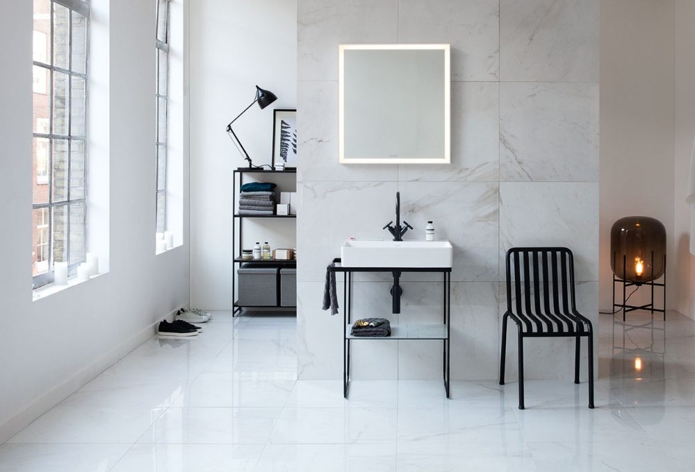 Lavabi free-standing e a parete per bagni minimal