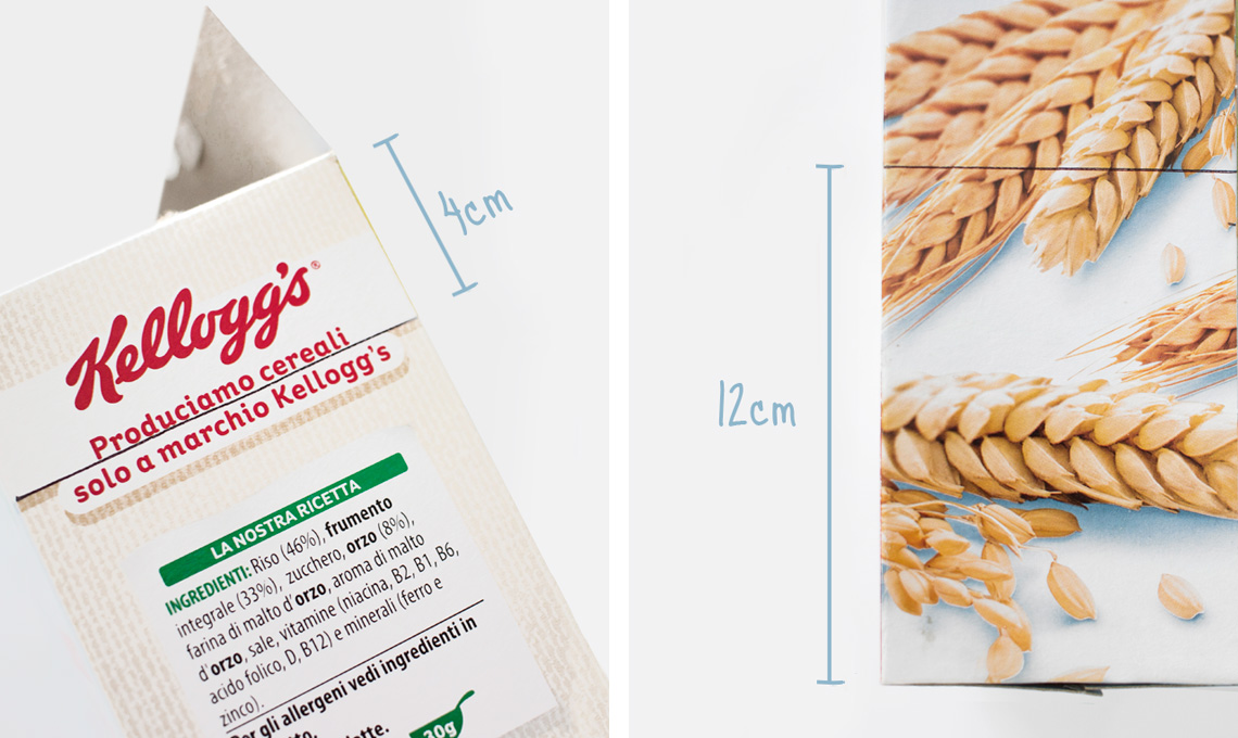 da scatola di cereali a portariviste