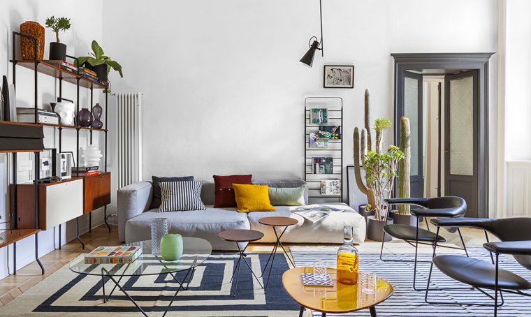 Arredi anni ’50 in un mix tra design italiano e nordico