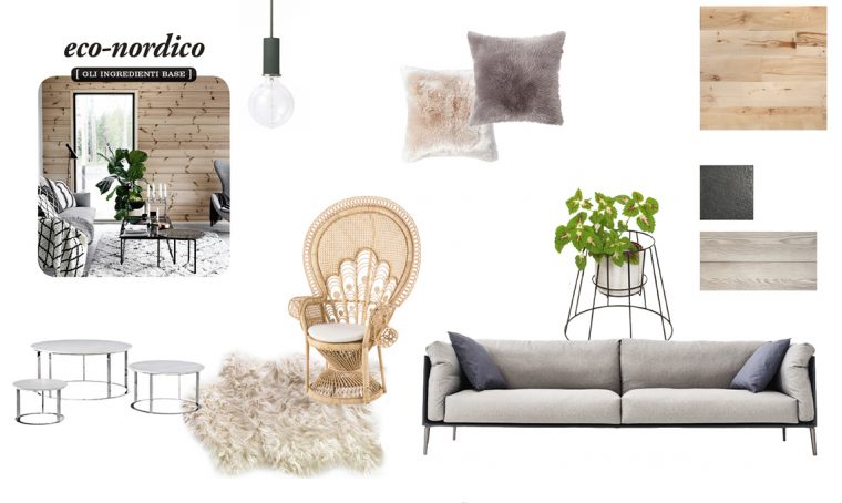 Come ricreare lo stile eco-nordico nel soggiorno