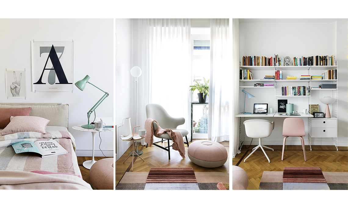 casafacile-prima e dopo-arredare-colori-forti-viola