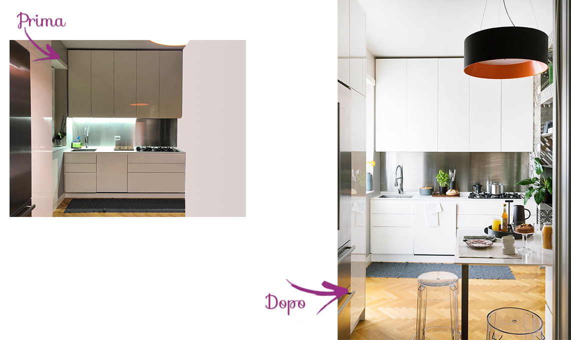 casafacile-prima e dopo-arredare-colori-forti-viola