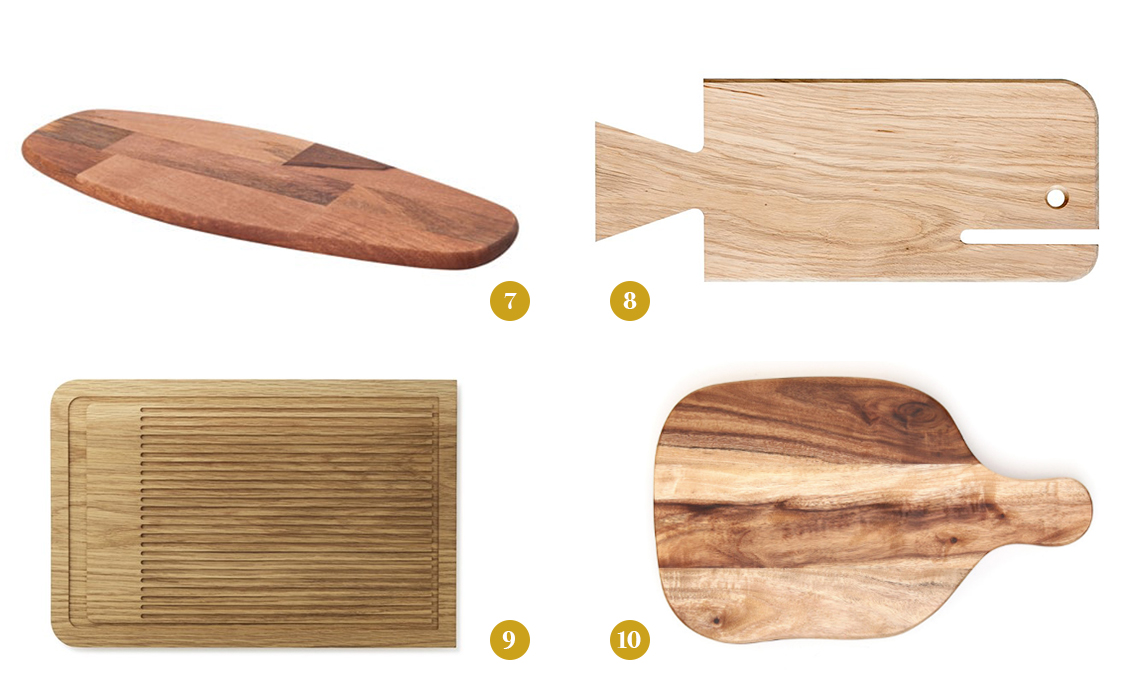 taglieri in legno per la cucina