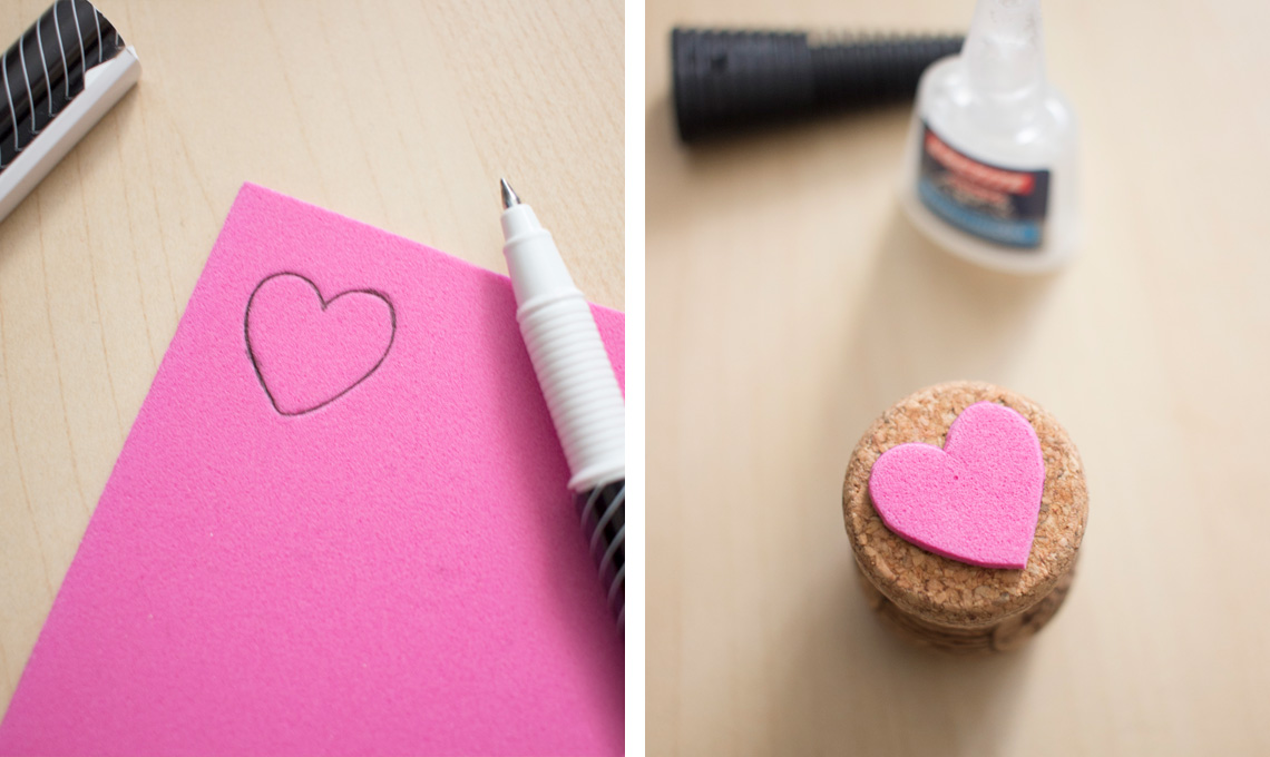 stampino a forma di cuore