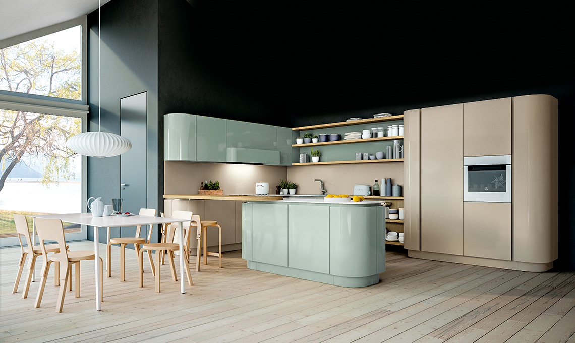casafacile cucina astra xxl curva