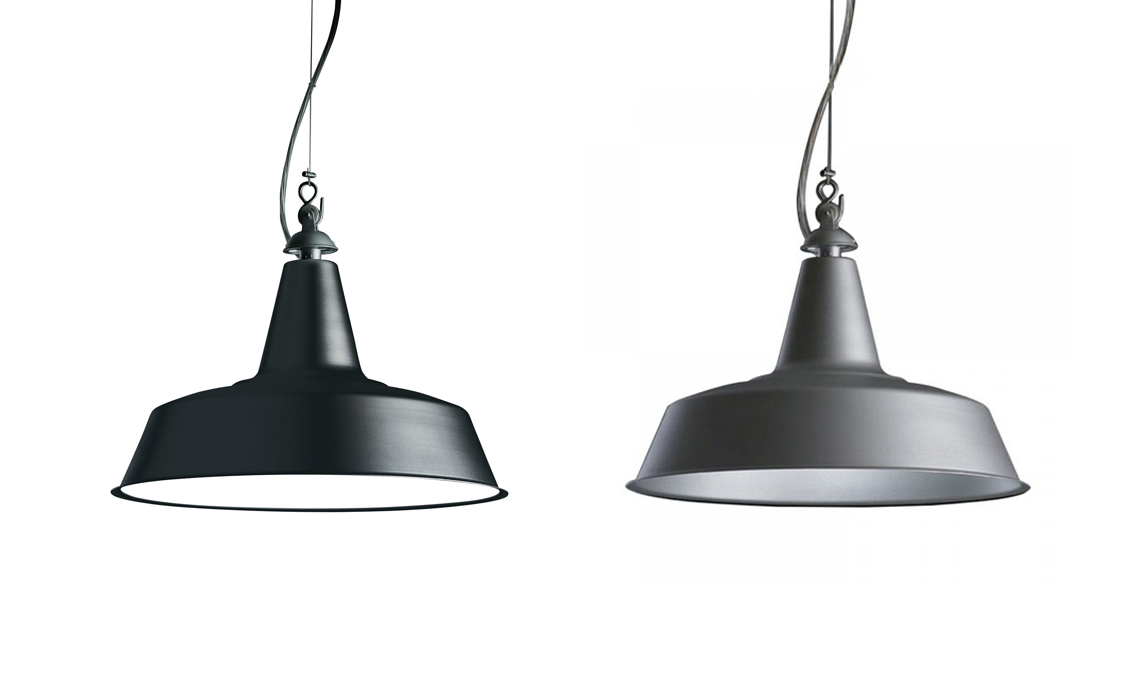 lampada stile industriale
