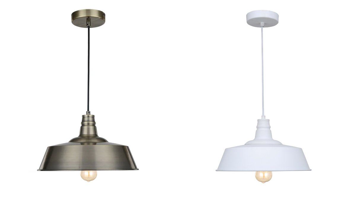 lampada stile industriale