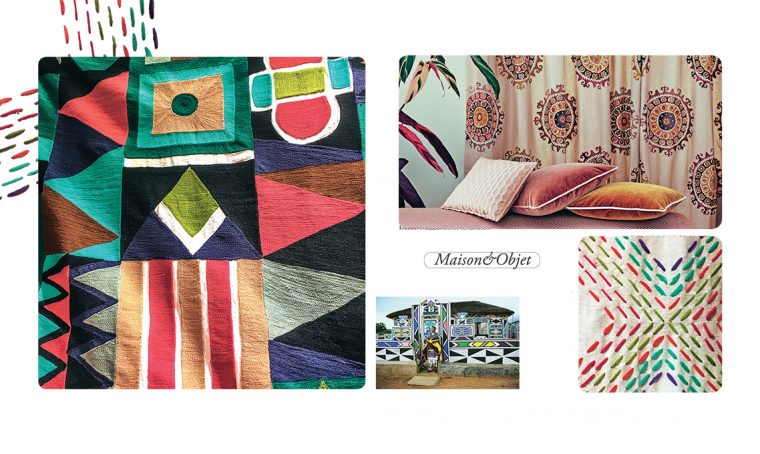 Maison&Objet 2019: le texture ‘embroidery’