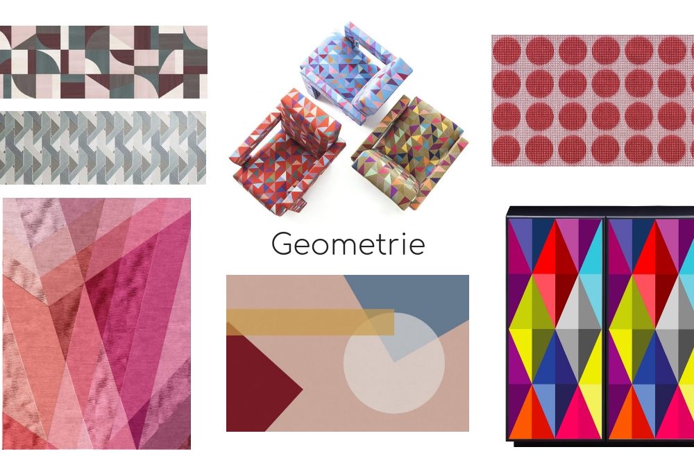 Rivestimenti con pattern geometrici