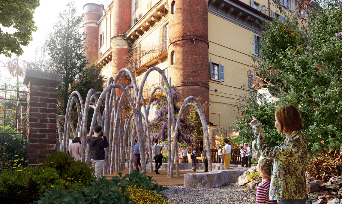 The Circular Garden di Carlo Ratti Associati all'Orto di Brera